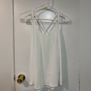 womens white tank